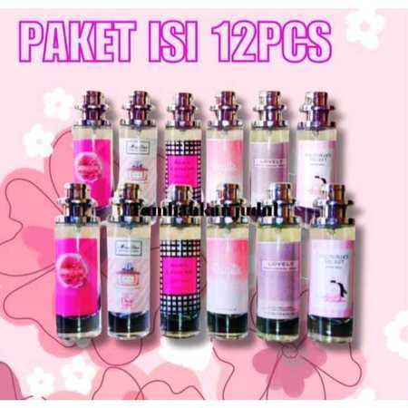 Paket Usaha Isi 12Pcs Parfum Thailand 35ml Unisex / Paket Parfum Viral