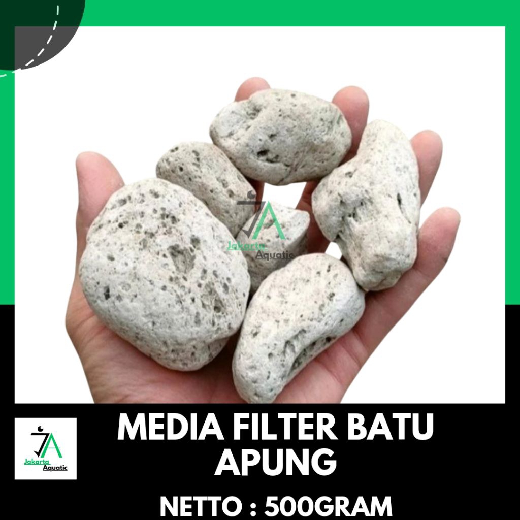 batu apung 500gram / batu apung media filter/batu apung 500gram