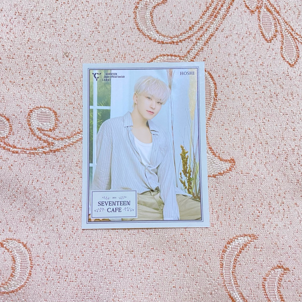 SEVENTEEN PC CAFE 2024 MORNING GREEN HOSHI