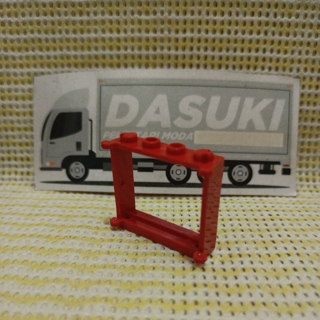 Lego 3853 Part Window 1 x 4 x 3 Brick Part H0045e