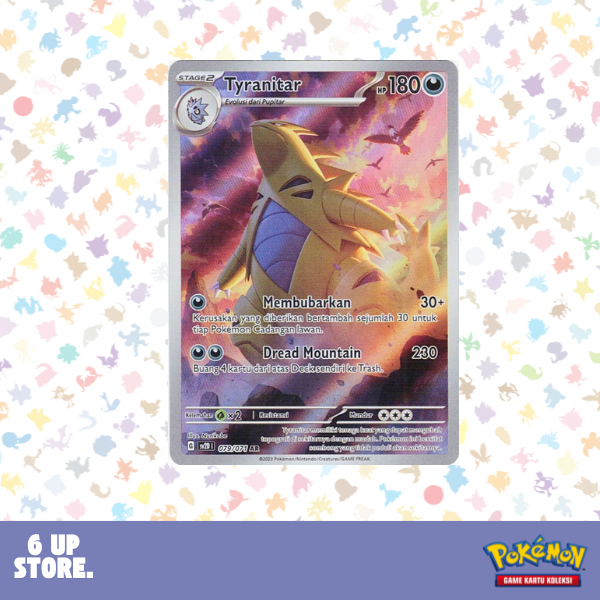 Tyranitar (AR) - 079/071 - Letusan Tanah (sv2D) - Pokemon TCG Indonesia