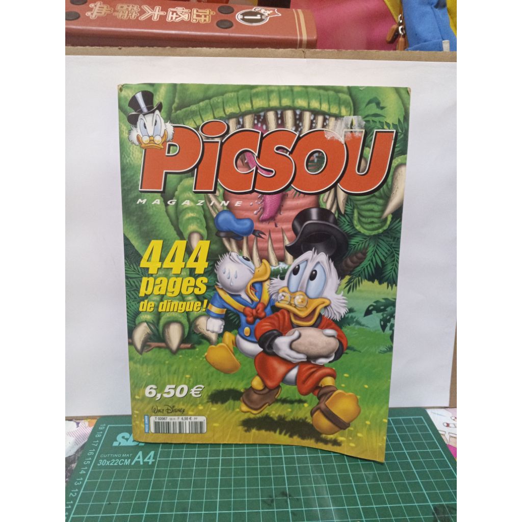 komik import bahasa Prancis Donald duck