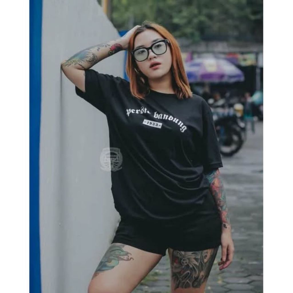 Baju Kaos Persib Bandung D/B Distro Casual Pria Wanita Dewasa