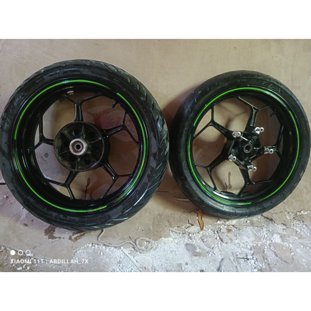 velg ninja 250fi/z250 original
