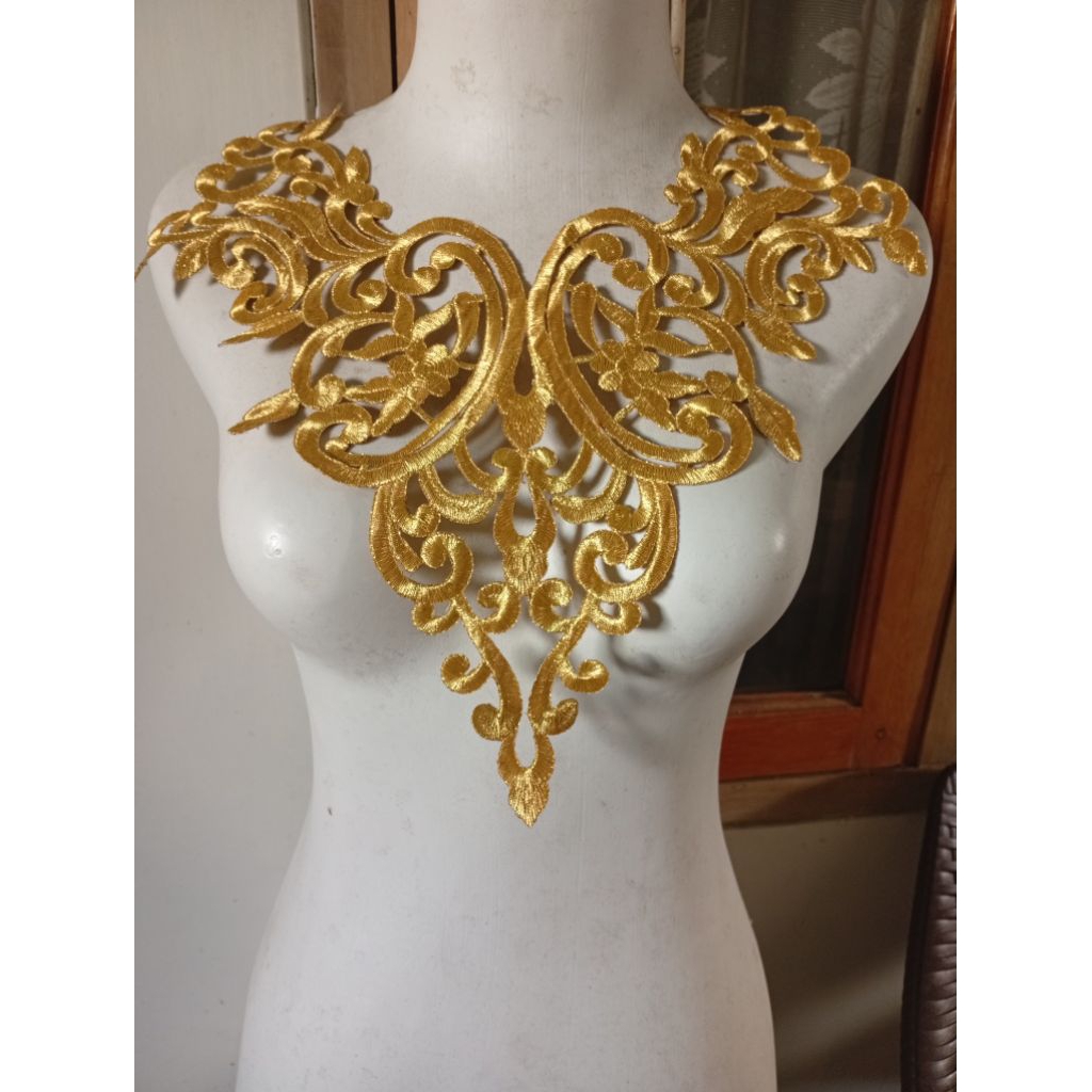 renda bordir coker leher KB 03