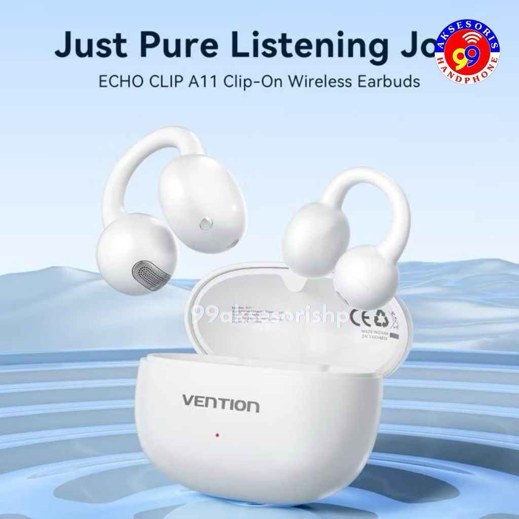 TWS / Headset Bluetooth Vention Echo Clip A11 Clip Open Ear TWS ENC Super Extra Bass