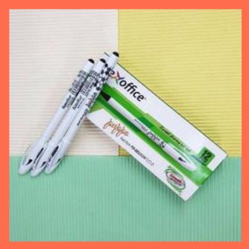 PENA GEL PEN FLEXOFFICE PUPPO FO-GEL020 1 KOTAK ( 12 PCS )