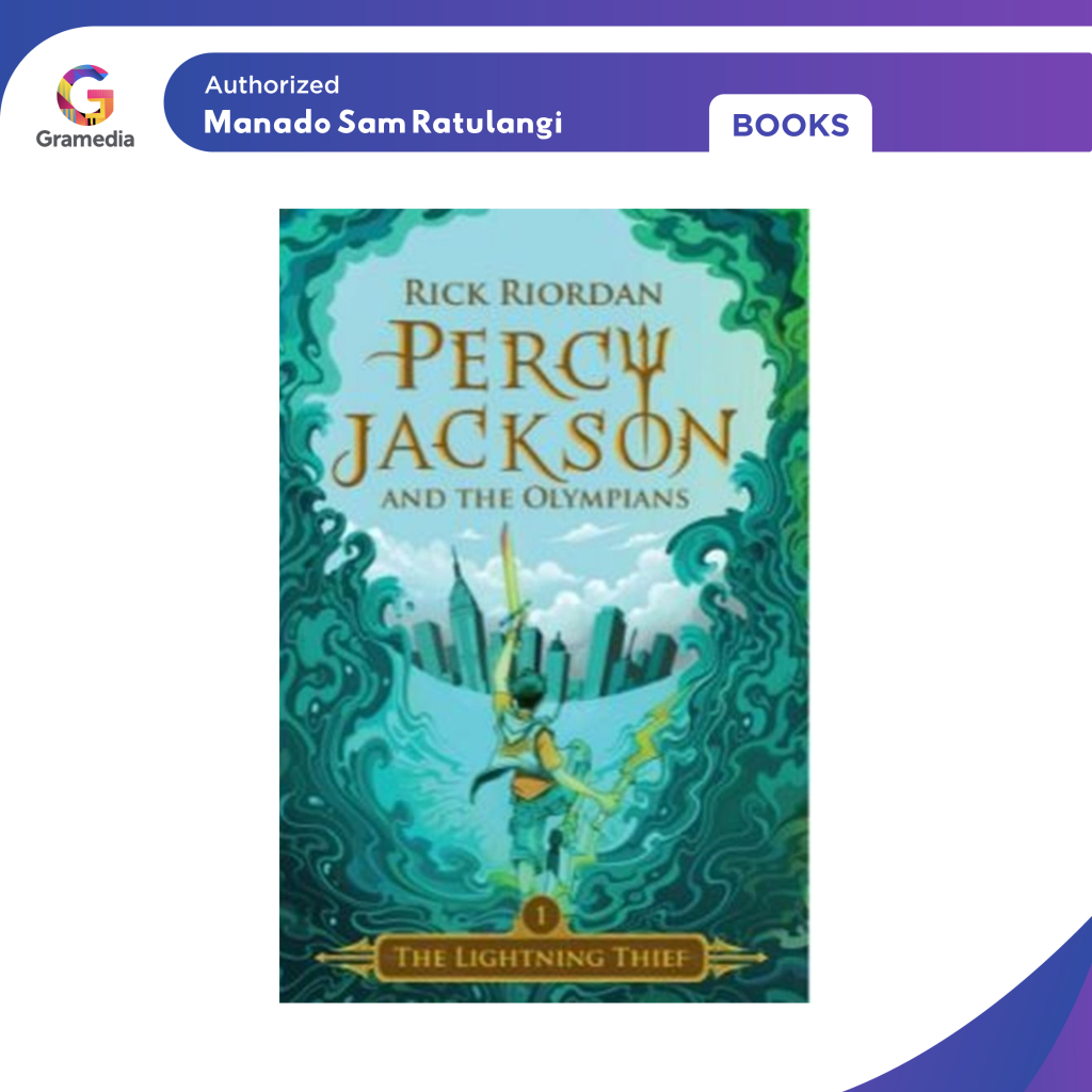 Gramedia Manado-Percy Jackson #1: The Lightning Thief