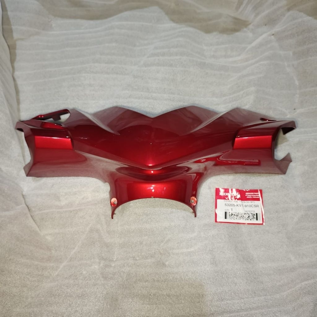 BATOK TOTOK KEPALA DEPAN BEAT KARBU OLD LAMA MERAH MARON KVY ORIGINAL AHM