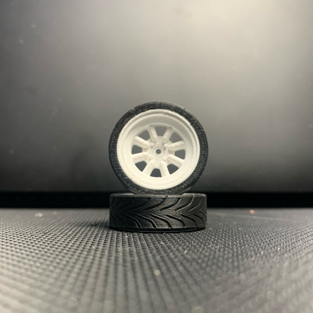 Velg LDRC 1/18 Watanabe 3D Print