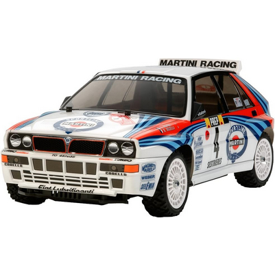 58570 Tamiya Electric RC Car Series 1 / 10RC Lancia Delta Integrale (TT-02 Chassis) No ESC