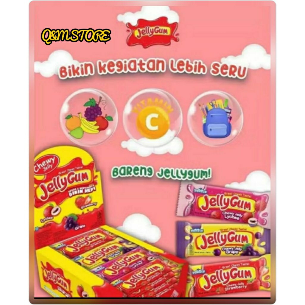 JELLY GUM Chewy jelly