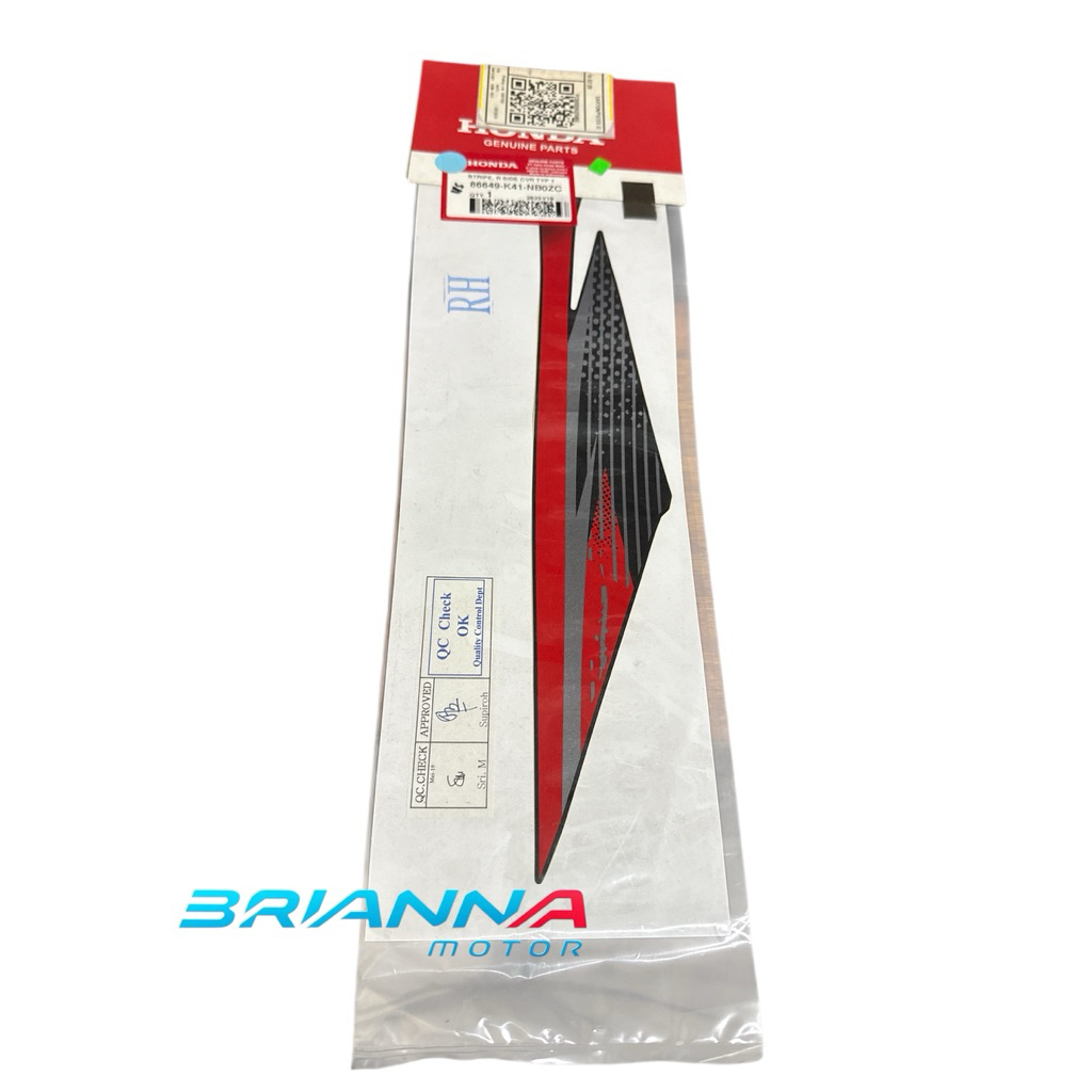 STRIPING SAMPING KANAN TYPE 1 86649 K41 NB0ZC