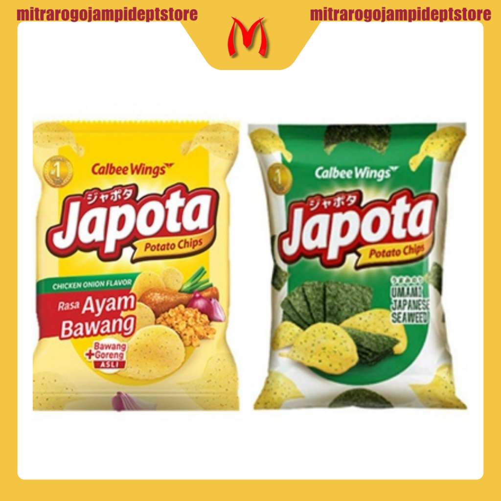 Japota Potato Chips Renteng 14gr x 10 Pcs