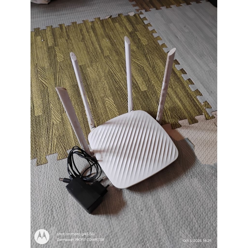 Tenda F9 600Mbps Wireless N Router Extender Wifi BEKAS (bukan baru)