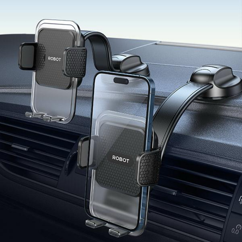 ROBOT RT-CH14S Car Holder hp Dashboard Holder Mobil Hp Kaca Grosir Car Holder Mobil