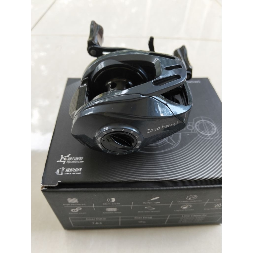 reel pancing Zorro haiwei celiker