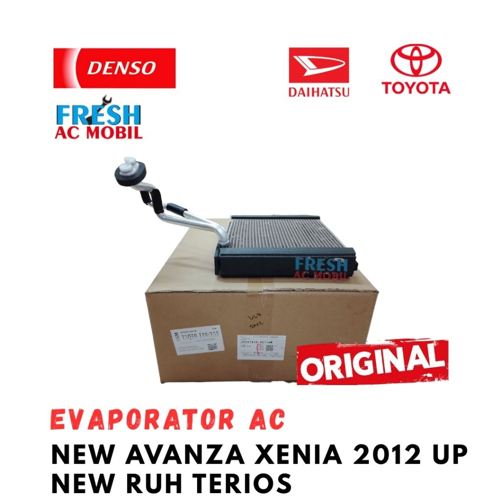 Evap AC  New Avanza Xenia Veloz 2012 up New Rush Terios 2016 up Original Denso Evaporator AC New Ava