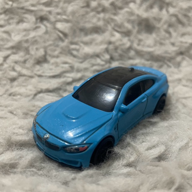 Hot Wheels BMW M4 Blue Loose