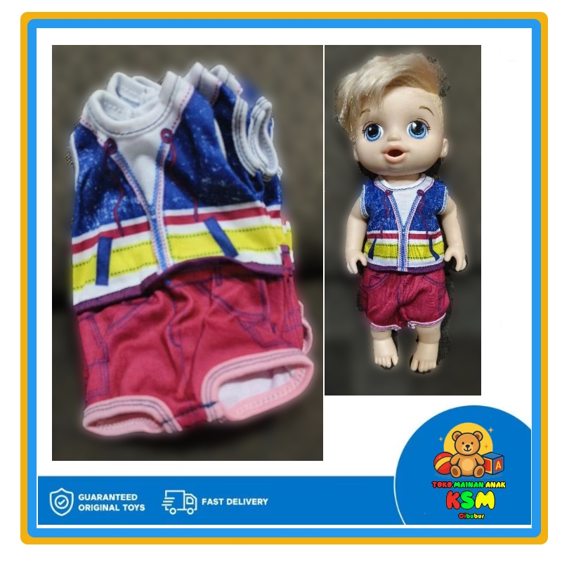 Aksesoris Baju Boneka Baby Alive Original – Pakaian dan Outfit Mainan Anak Perempuan Cocok untuk Sem