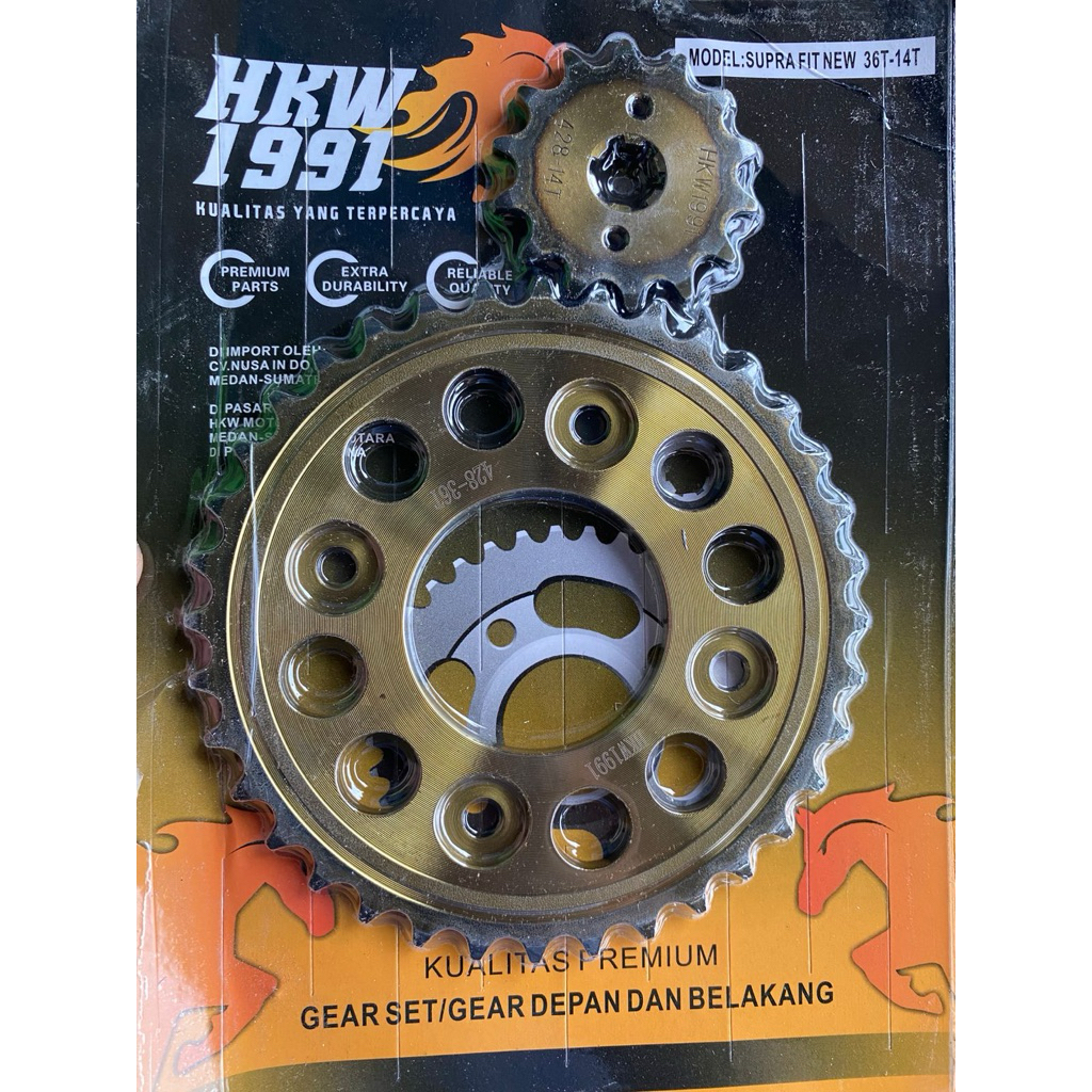 GEAR SET KUNING FIT NEW 36 HKW1991