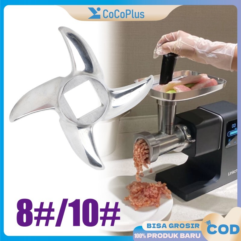 Blade Pisau Giling Daging No 8/12 Baja Stainless untuk Penggiling Daging Home Industry