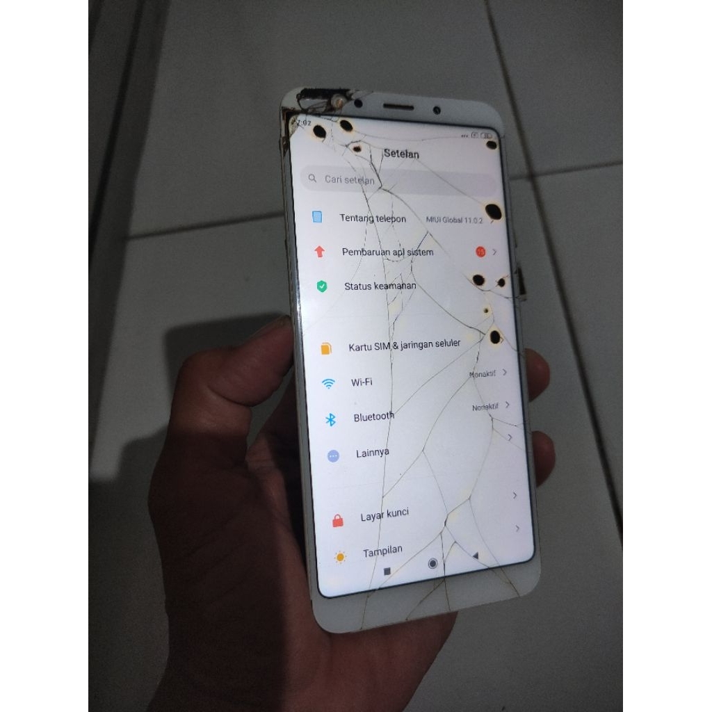 lcd redmi 5 plus ori minusan