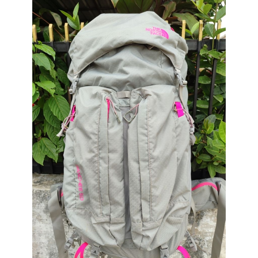 ORIGINAL KERIL THE NORTH FACE BANCHEE 50 , KERIL TAS GUNUNG BACKPACK