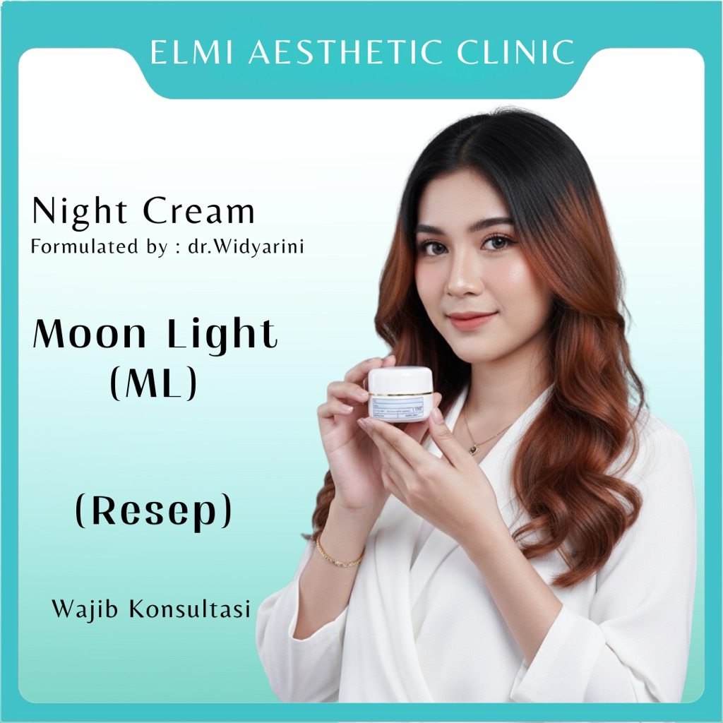 DR WIDYARINI - BEST SELLER‼️ MOONLIGHT (ML) NIGHT CREAM WHITENING