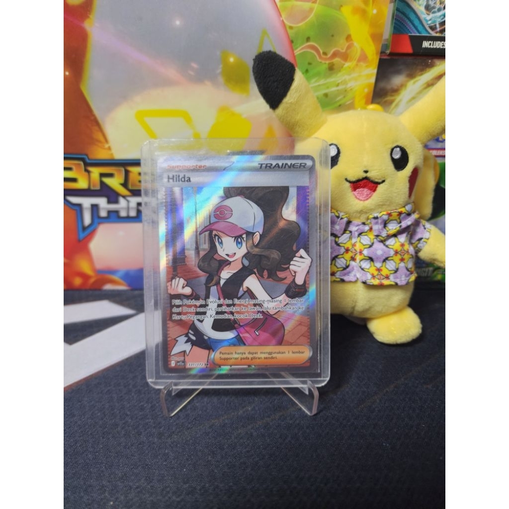 Kartu Pokemon TCG Indonesia Trainer Hilda SV11s 331/172 SR