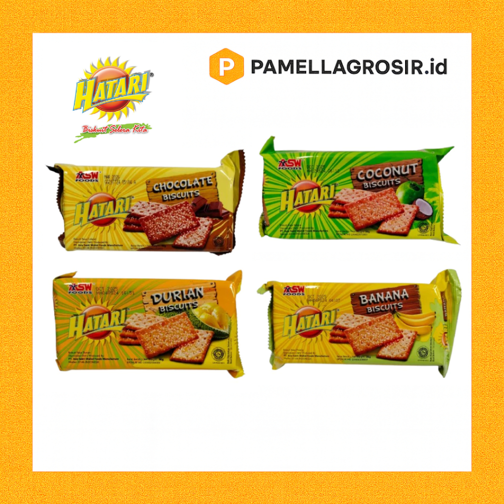 BISKUIT HATARI 90 GR ANEKA RASA