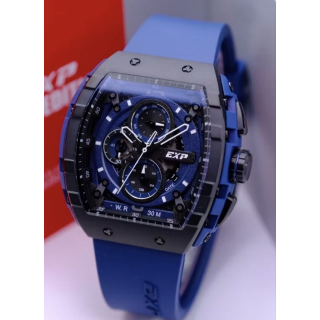 Jam Tangan Expedition Warna Biru E6782 (SOLD)