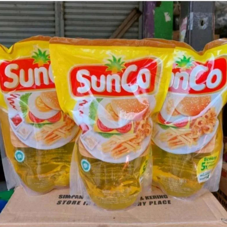 Minyak Sunco Kemasan 2L & 1L Bening Premium (Melati)