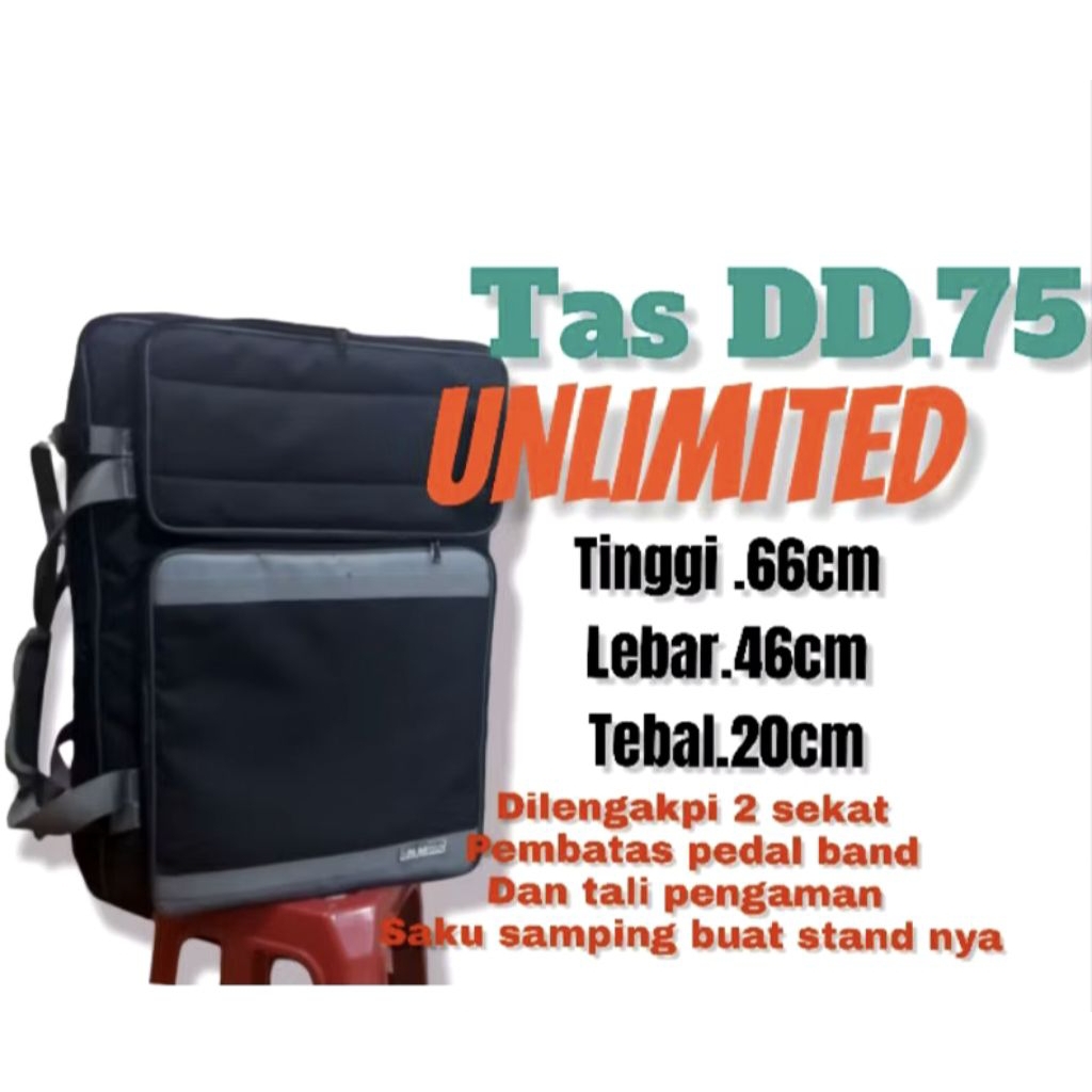 tas darampet dd75 anti air ukuran 65 x 48 x19 cm
