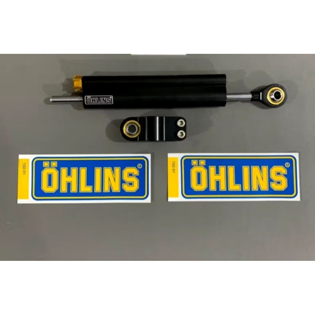 steering damper stabilizer stang ohlins 63T1 black edition original