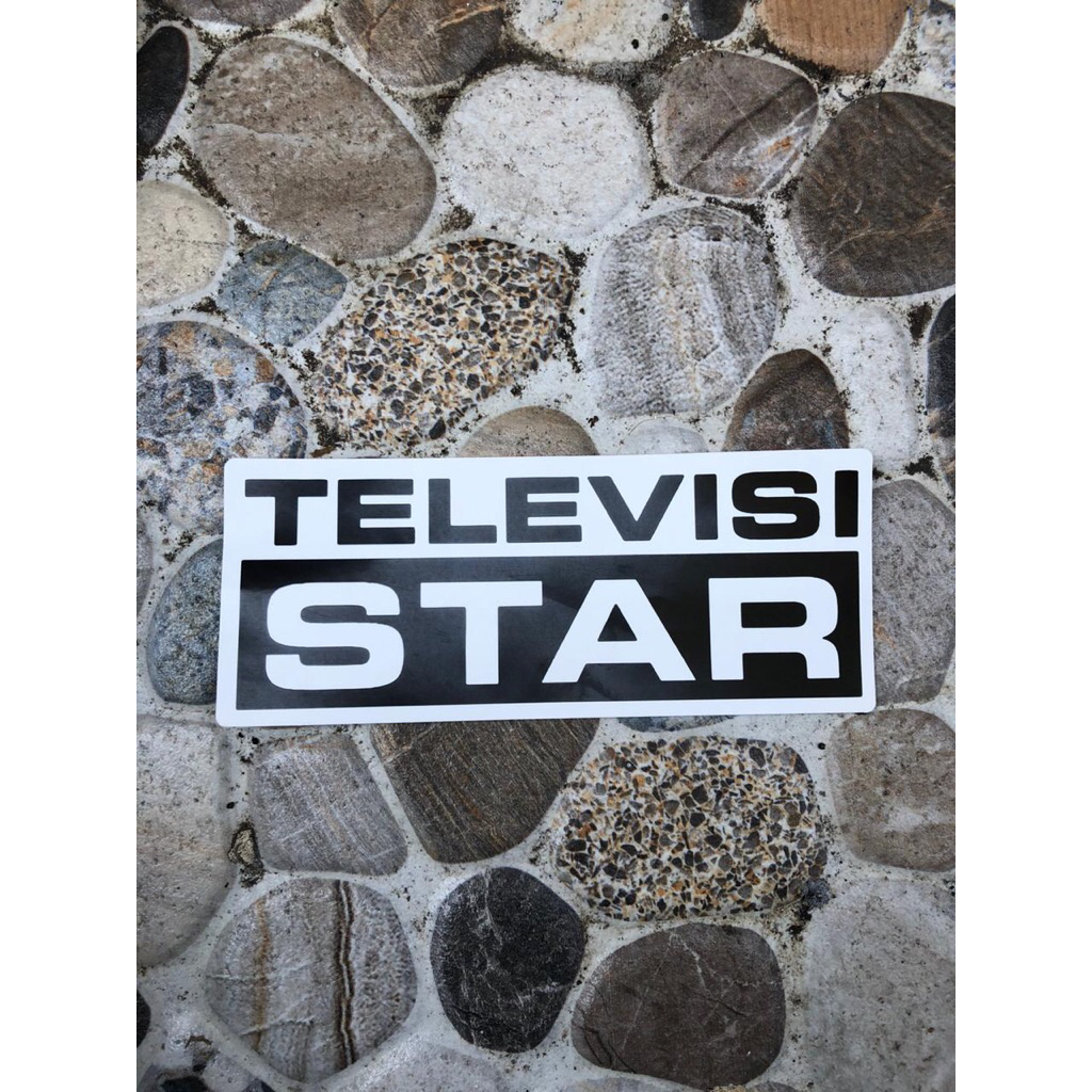 stiker cultere televisi star
