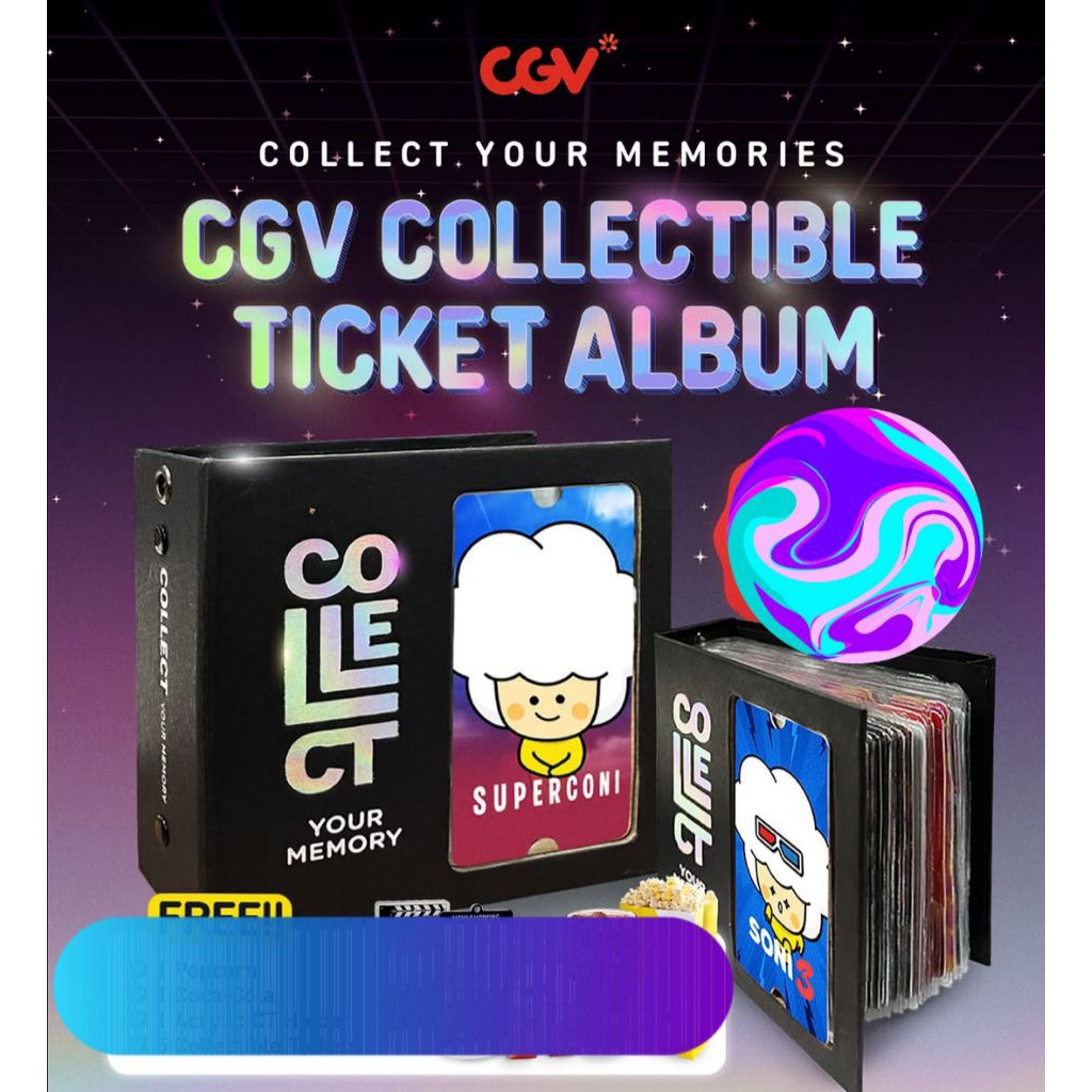CGV Collectible Ticket Album