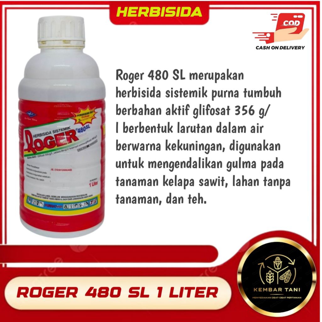 Herbisida ROGER 480 SL 1 LITER