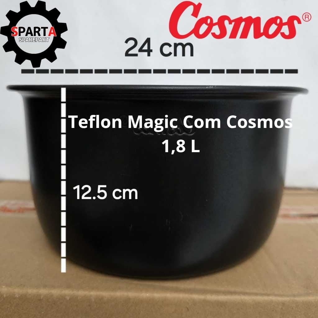 Panci Teflon Magic Com Cosmos 1,8Liter 2Liter Original