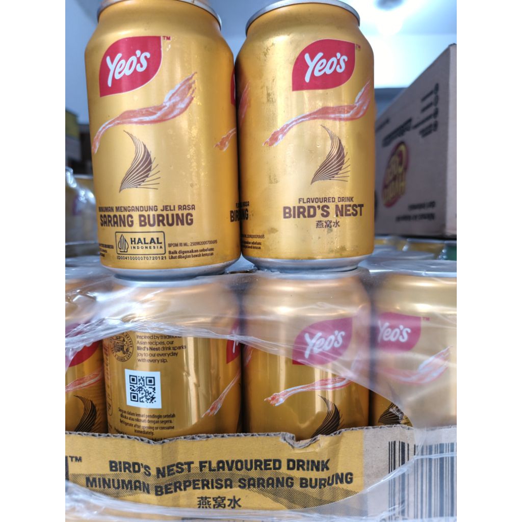 Yeo's Bird Nest Minuman Kaleng 1 Dus 24 kaleng x 300ml