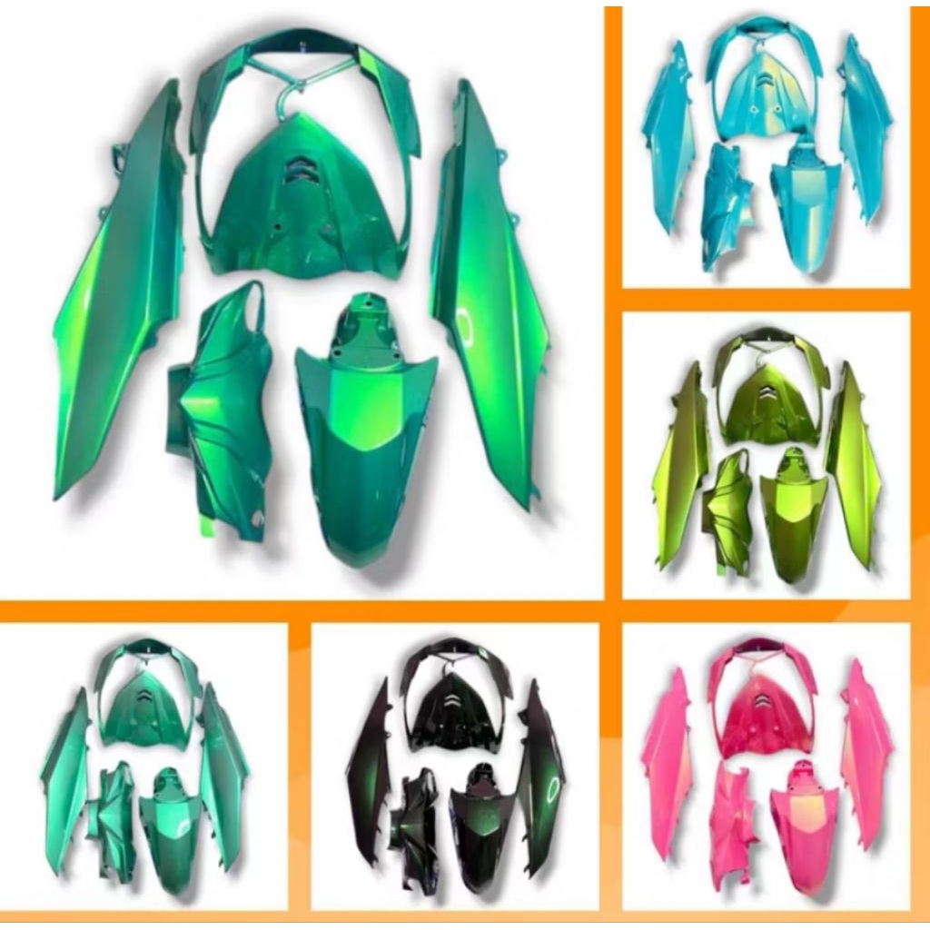 COVER FULL BODY HALUS BEAT FI HITAM LEMBAYUNG PUTIH