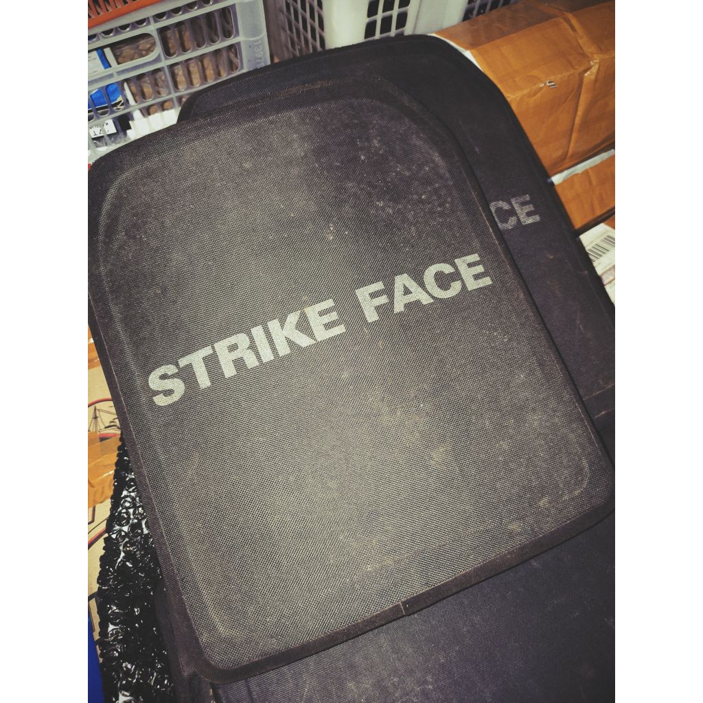 Plat body vest body armor armour strike face - pelindung untuk rompi satgas tni brimob plat ceramic 