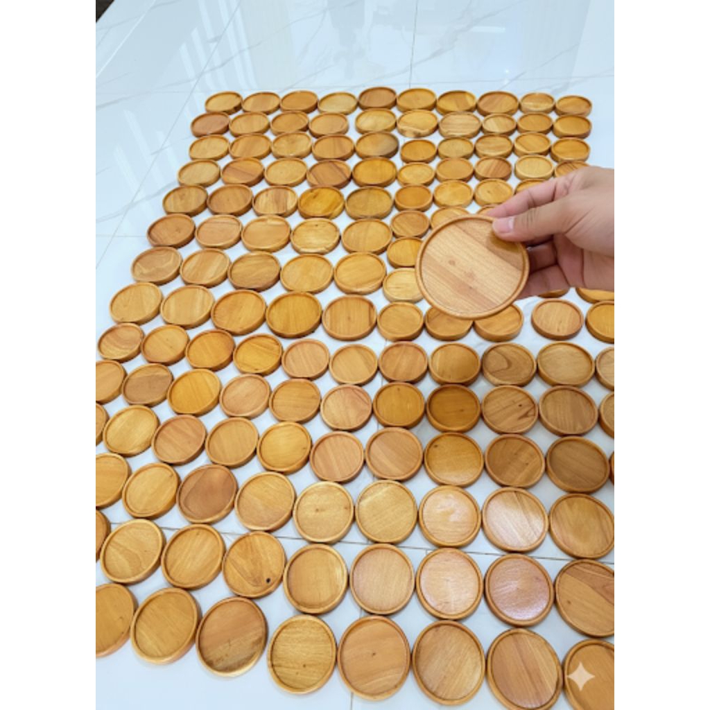 TATAKAN GELAS/TATAKAN GELAS KAYU/TATAKAN GELAS KAYU BULAT