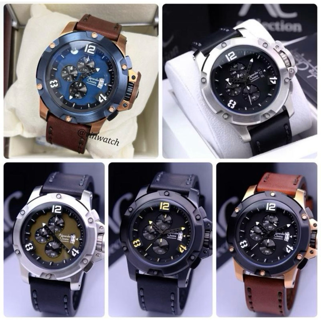 AC6295 Jam Tangan Pria Alexandre Christie 6295