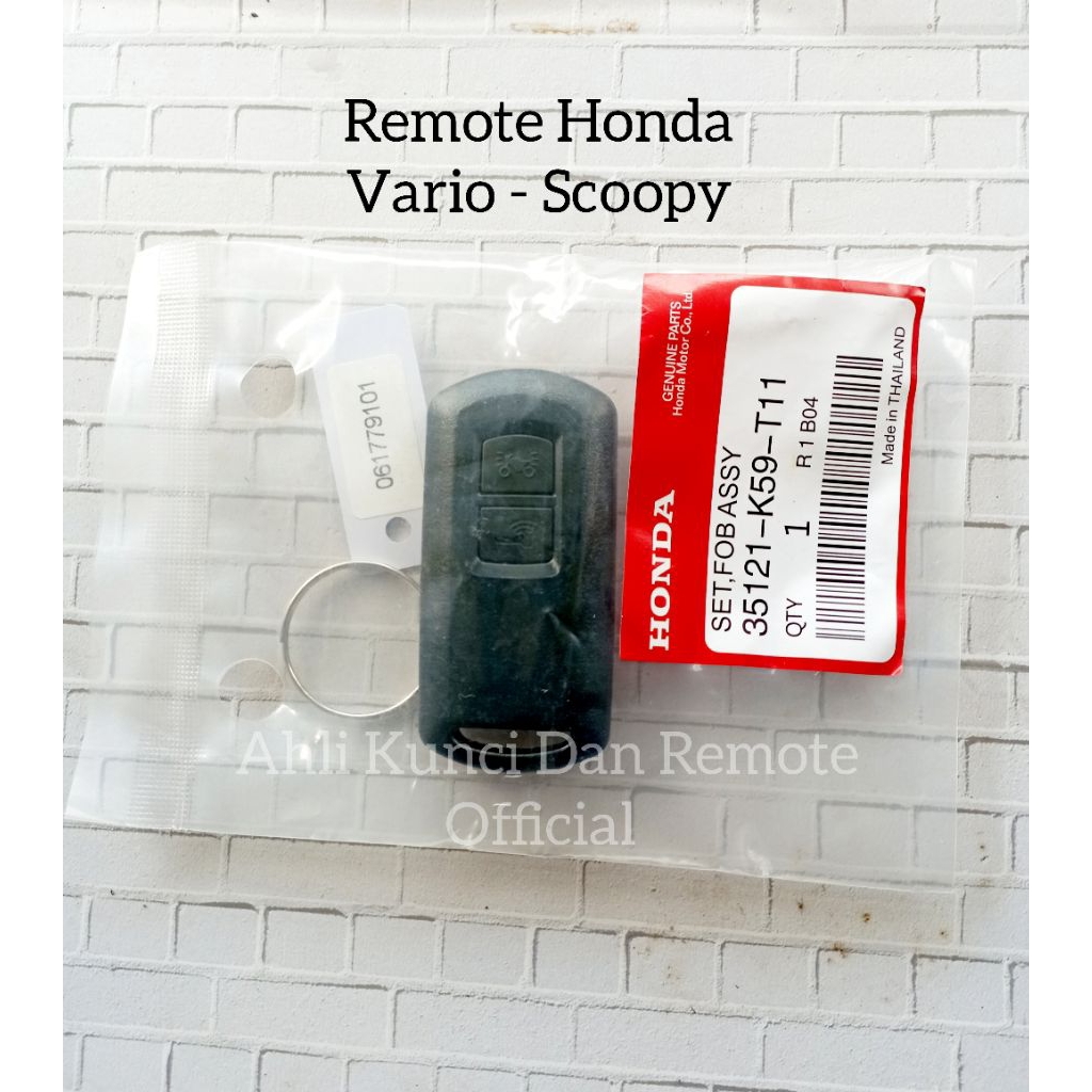 Remote Keyless Vario 150 dan Scoopy