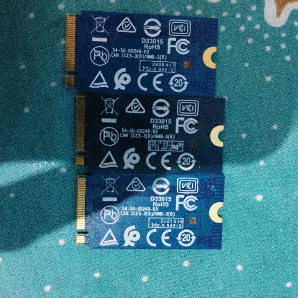 SSD NVME 256GB WD 2242 LIKE NEW copotan laptop baru