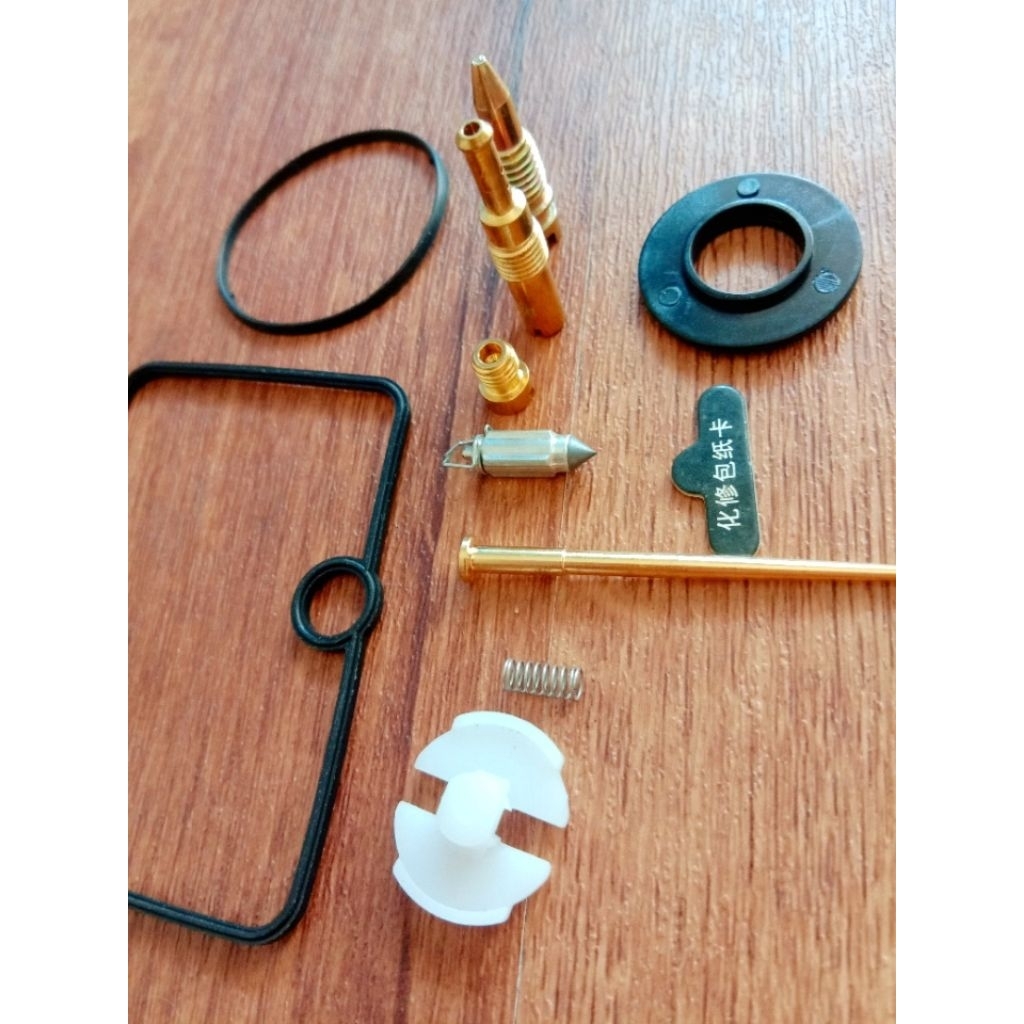 repairkit karbu pe28, jarum skep, pilot jet main jet