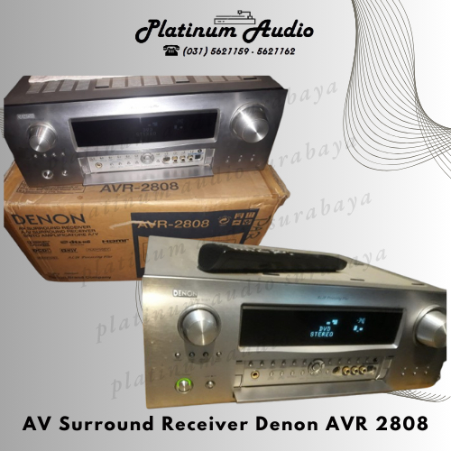 AV Surround Receiver Denon AVR 2808
