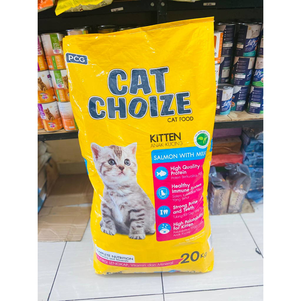 Cat Choize Kitten Salmon 20kg Karungan