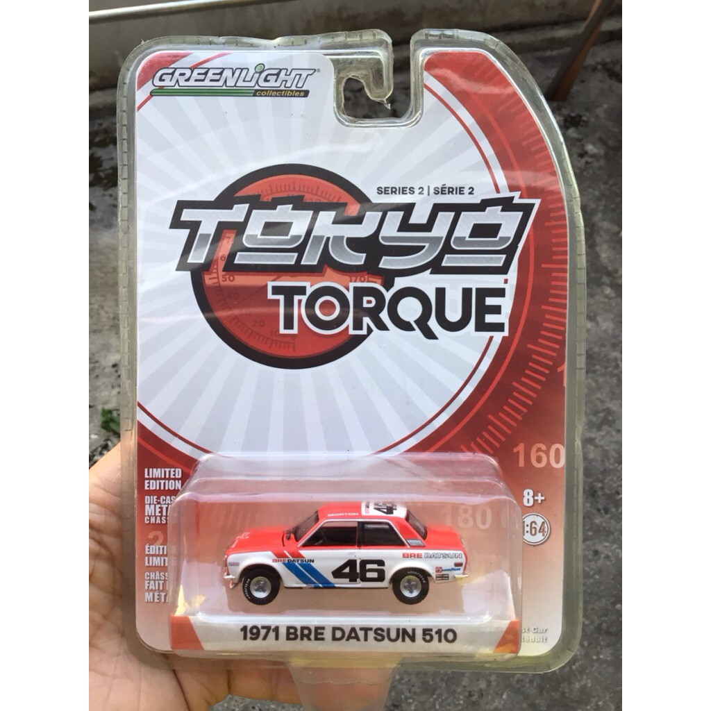 DATSUN BRE 510 DIECAST GREENLIGHT